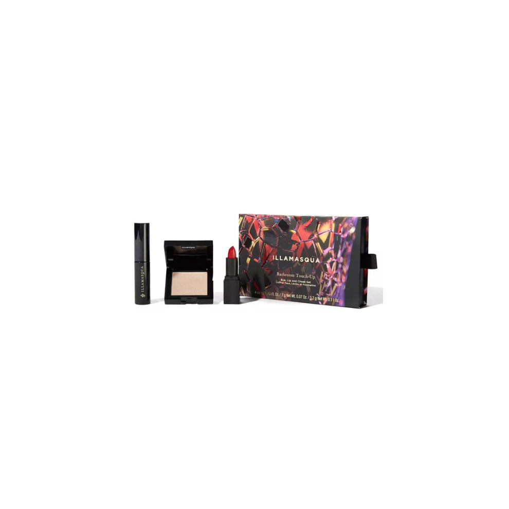 Illamasqua Bathroom Touch-Up Eye, Lip And Cheek Set