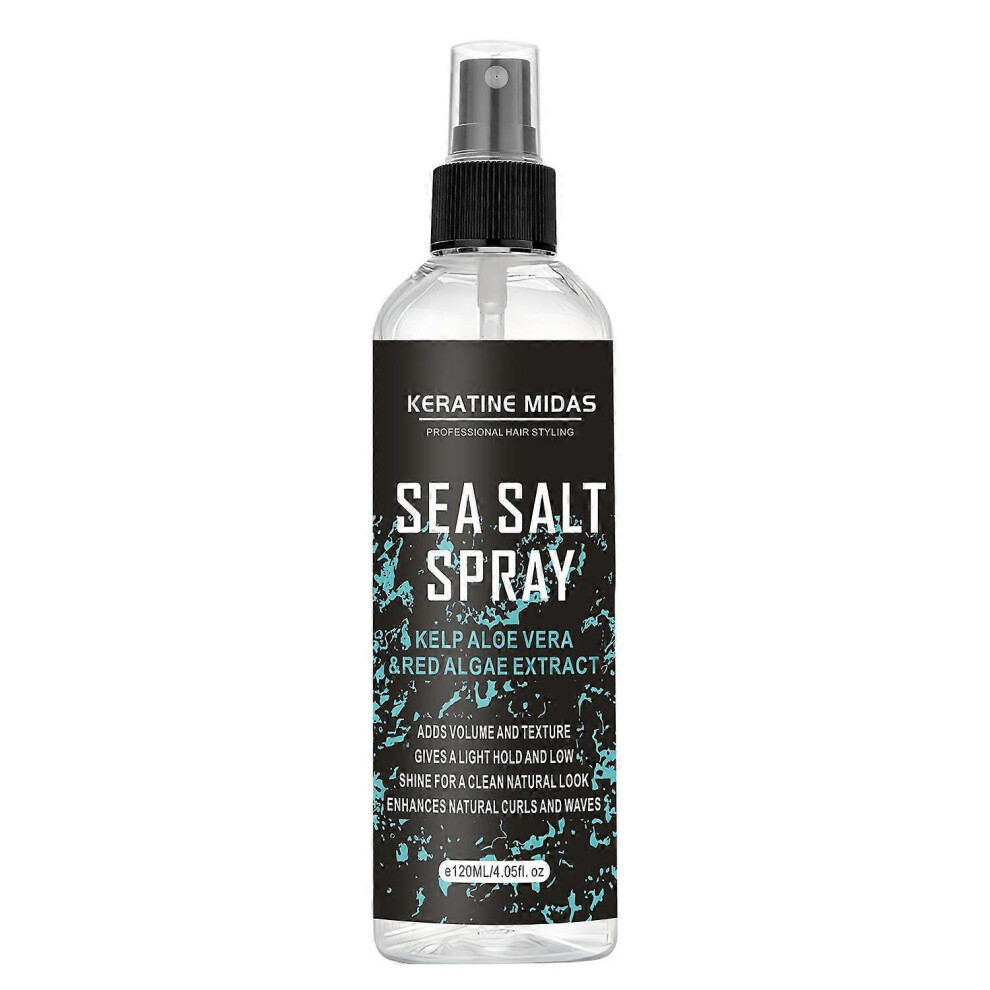 Red (3Pcs) Sea Salt Spray For Hair, Seasalt Texture Spray, Texturizing Spray Thickening With Kelp, Aloe Vera & Algae, Adds Instant Volume, Thickness,