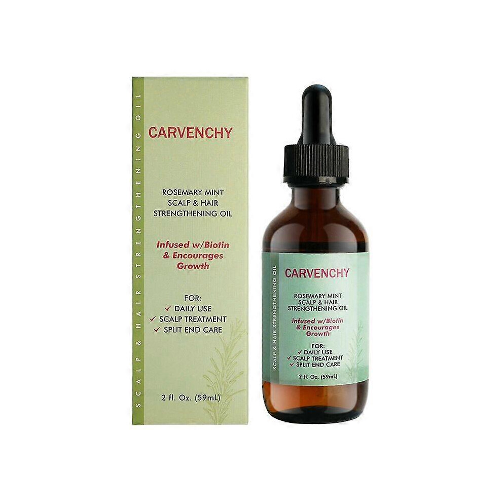 (2PCS) Rosemary Oil for Hair Growth, 59ml Hair Growth Oil, Scalp Nourishing Treatment Essential Oil - Strengthens Hair, Stimulates Growth