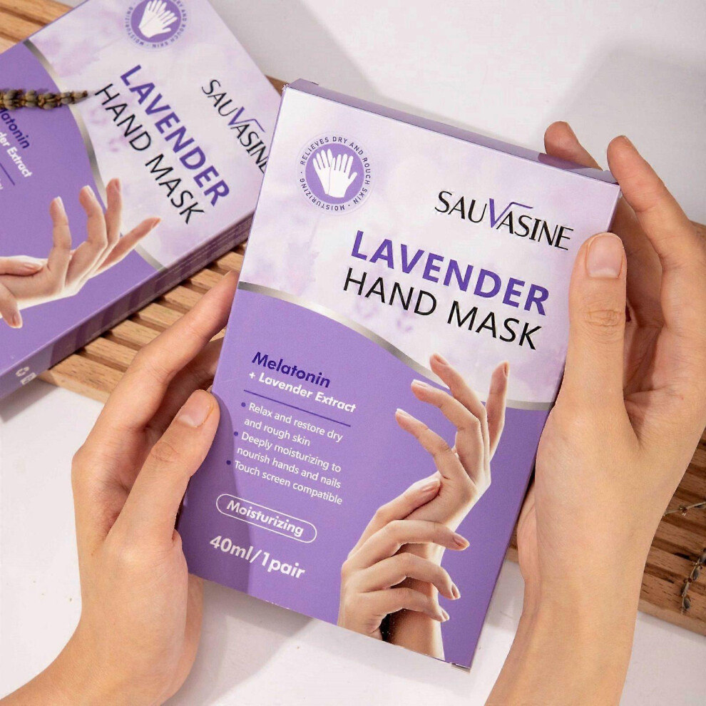 (1 Pair) Deep Hydrating Repair Hand Mask, Hand Moisturizing Gloves Mask for Dry, Cracked Hands and Anti-aging, Repair Rough Skin