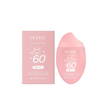 (1PCS) Sunscreen for Face SPF 60 PA+++, Hydrating Sun Essence Facial Sunscreen No Sticky Travel Size Sunscreen Strong UVA UVB Protection, Oil Free Sunscreen