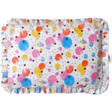 Mustard Seed Pillow 100% Cotton 31x21cm Twinkle Stars Pack of 1 White