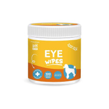 (1 Box) Dog Eye Wipes - Hypoallergenic Face & Eye Wipes for Dogs and Puppy - Pet Tear Stain Remover and Cleaner - Gently Cleans and Removes Discharge, Crust,