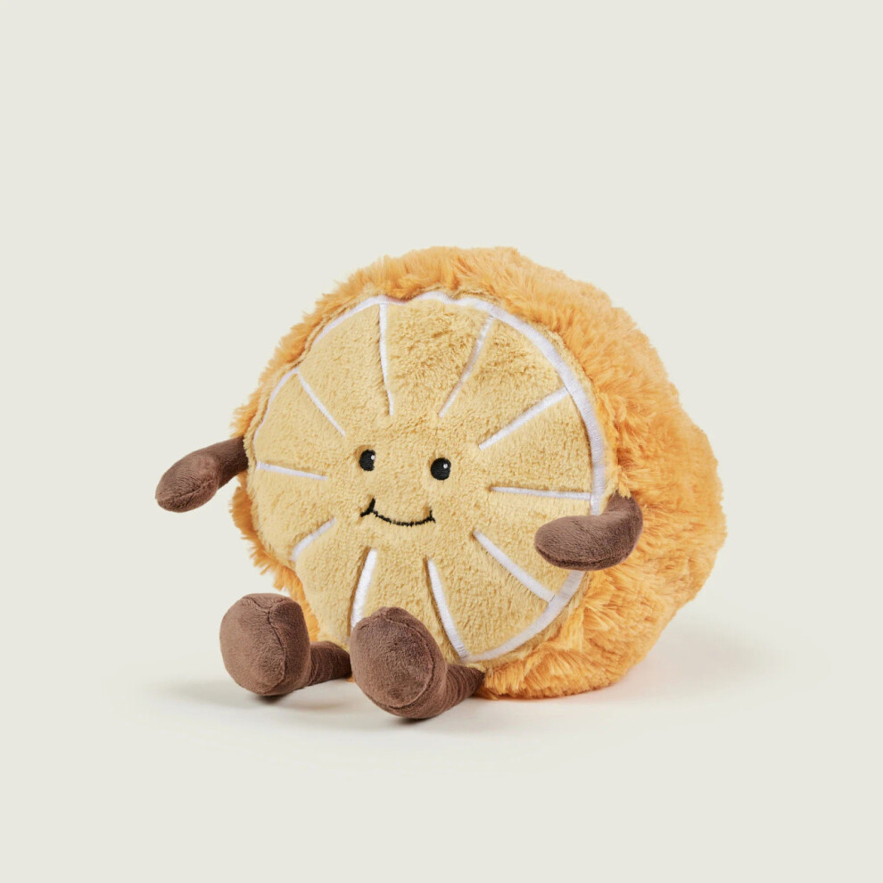 Warmies Orange Large Microwaveable Plush Slice - Image 3