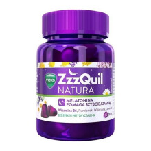 Vicks zzzQuil NATURA 30x Non-Addictive Sleep Fruits Gummies Insomnia