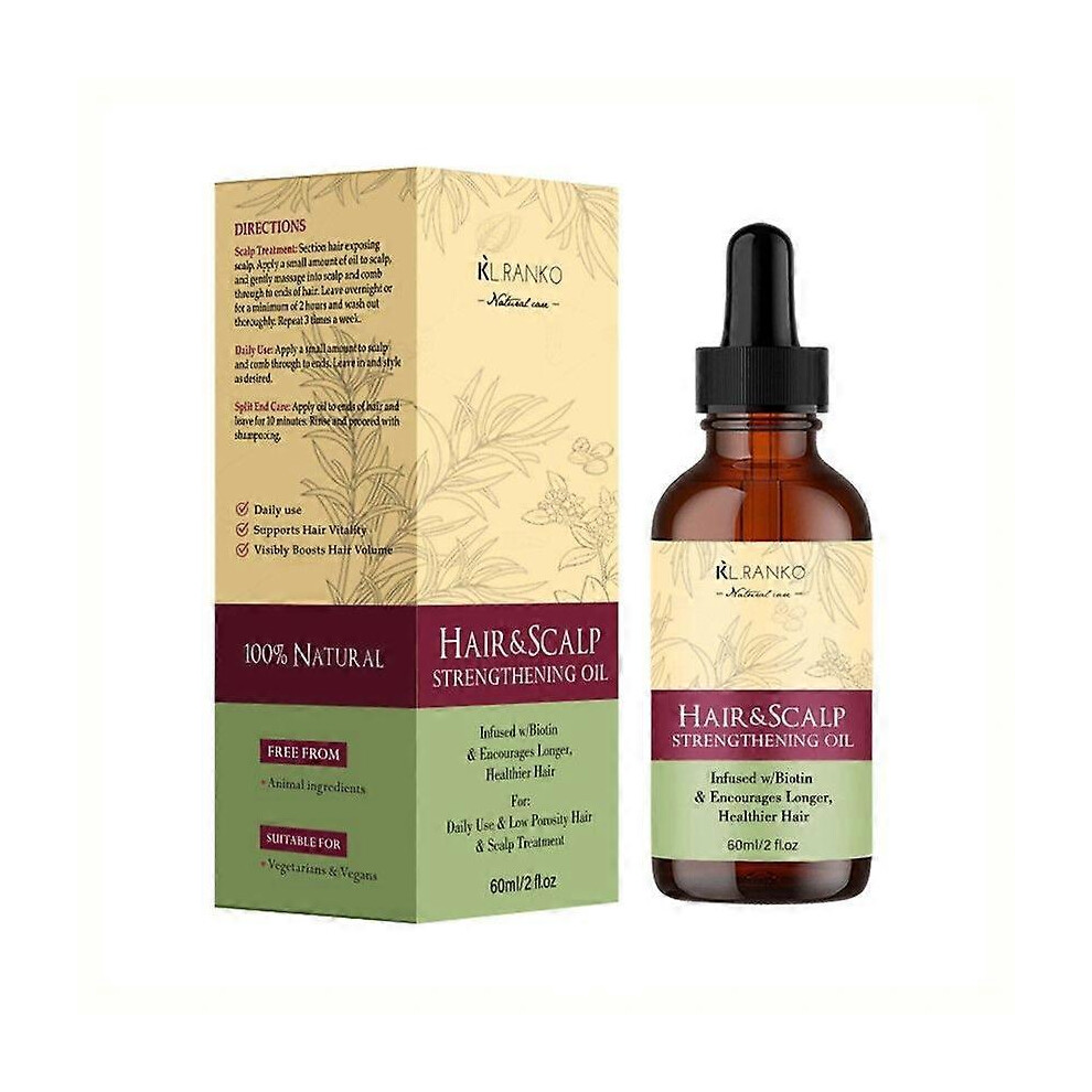 (3PCS) Rosemary Oil for Hair Growth - Ultimate Hair Oil Blend with Rosemary, Biotin and Jojoba Oil Strengthen & Nourishes Dry Damaged Hair & Scalp, Ha