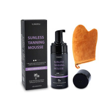 (3pcs) Self Tanner Kit, Fake Tan Body Mousse, Sunless Tanning Mousse, Fall In Love at First Tan Kit, Dark Face & Body Tanner Mousse, Best Bronzing Glow