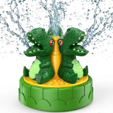 Dinosaur Sprinkler for Kids,Cute Outdoor Water Toy Spray Swimming Pool Toy for Backyard Lawn Garden Game