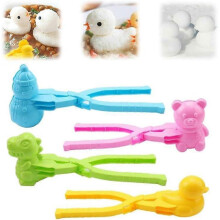 Duck Rice Mold,Rice Duck Mold DIY Sushi Molds Animal Rice Tool, Duck Snowball Maker Clip for Kids-4 Pcs