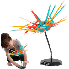 (Multicolored) Balance Game,Stacking Gravity Balance Snap Tag Game,Balance Stacking Team Building Blocks Board Game for 3+ Kids & Adult