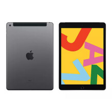 Apple iPad 7th Gen (2019) 10.2-inch, WiFi +Cellular 4G 128GB SpaceGray - Refurbished