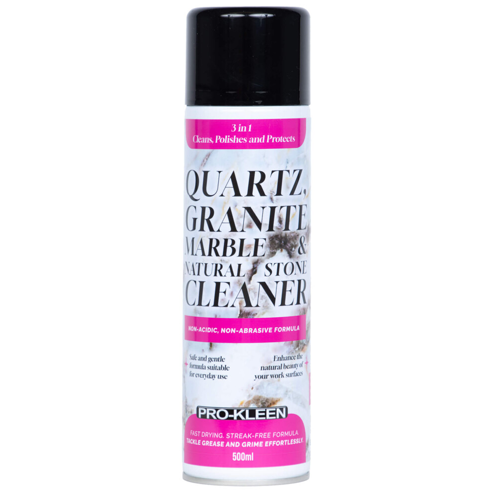 (1) Pro-Kleen Quartz, Granite, Marble & Natural Stone Cleaner
