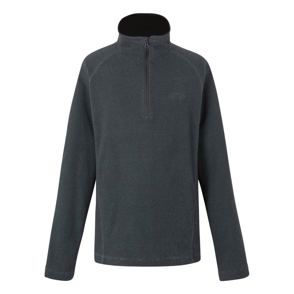 (2XL, Stormy Weather/Black) Regatta Great Outdoors Mens Montes Funnel Neck Fleece Jumper