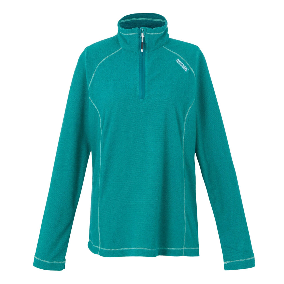 (16 UK, Exotic Plume/Gulfstream) Regatta Great Outdoors Womens/Ladies Montes Half Zip Fleece Top