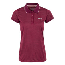 (8 UK, Beaujolais) Regatta Womens/Ladies Remex II Polo Neck T-Shirt