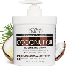 Advanced Clinicals, Kokosnussöl-Pflegecreme, 16 Unzen