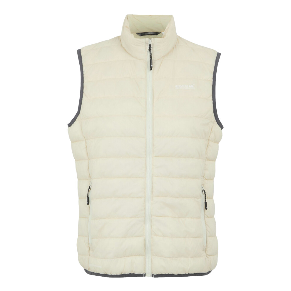 (24 UK, Light Vanilla/Seal Grey) Regatta Womens/Ladies Hillpack II Gilet