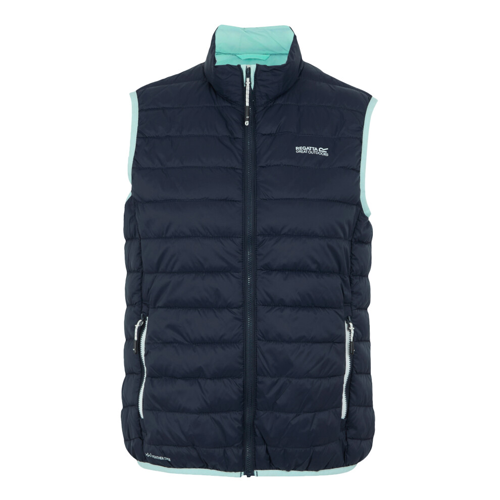 (10 UK, Navy/Icy Morn) Regatta Womens/Ladies Hillpack II Gilet