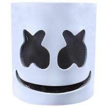 Dj Marshmello Full Head Mask Helmet for Halloween Cosplay Party