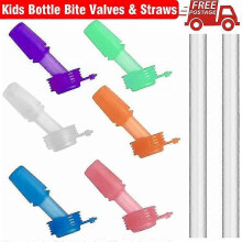 (Pink)CamelBak Eddy Kids Water Bottle Bite Valves - Fits All CamelBak Eddy Kids Water Bottles & Straws