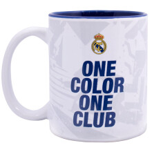 Real Madrid FC One Colour One Club Mug Official Licensed Product