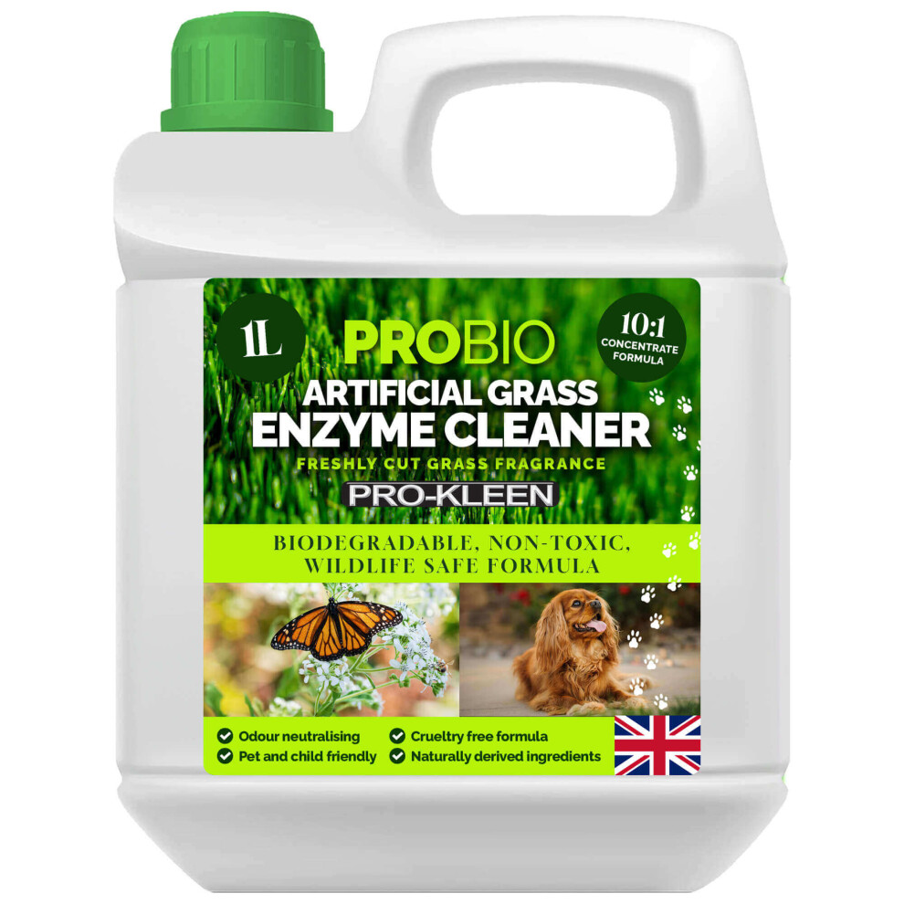(1L, 1) ProBio Artificial Grass Enzyme Cleaner - 1L/5L