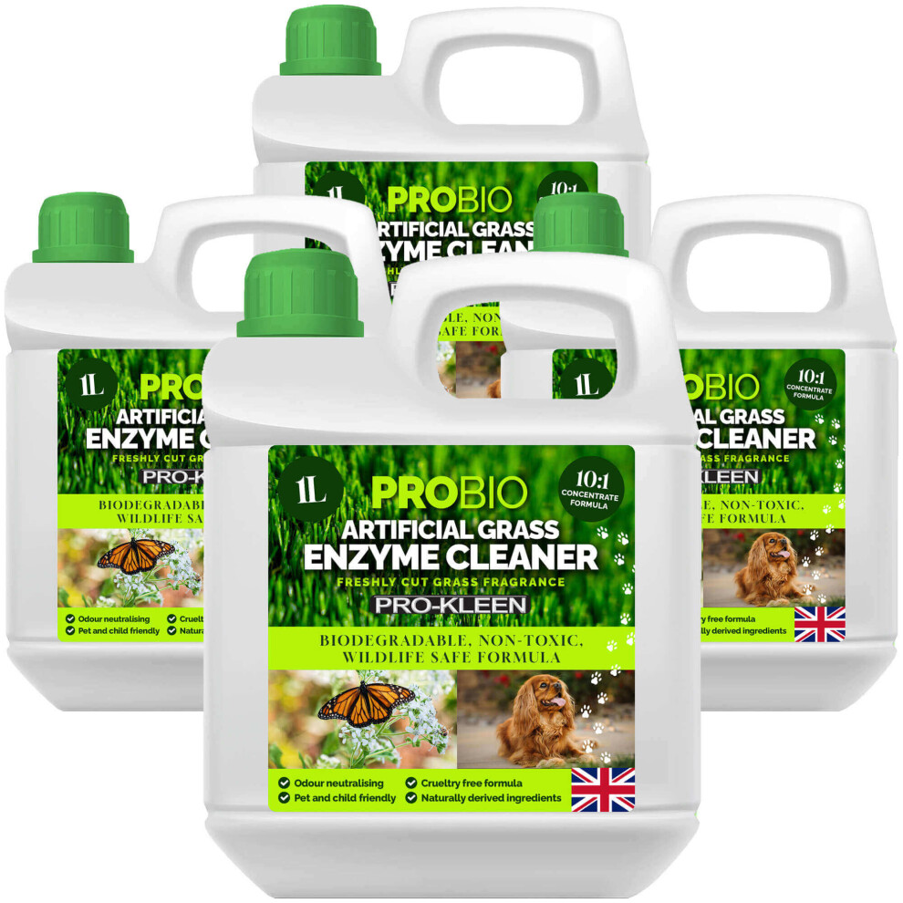 Pro-Kleen (1L, 4) Probio Artificial Grass Enzyme Cleaner - 1L/5L