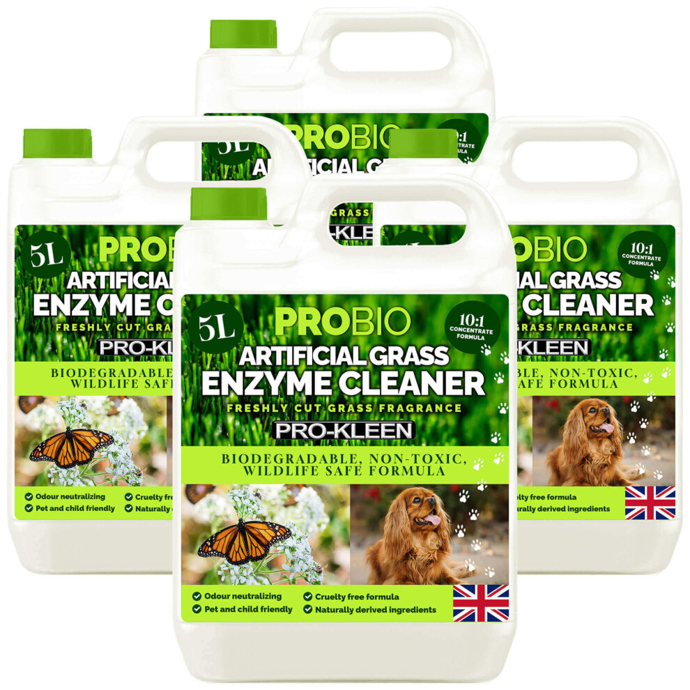 Pro-Kleen (5L, 4) Probio Artificial Grass Enzyme Cleaner - 1L/5L