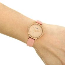 Lorus RG240NX9 Pink Leather Strap Women's Watch