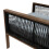 4-teilige Aluminium-Sofagarnitur – Holz 11