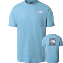 (Blue, M) The North Face Red Box Men's T-Shirts