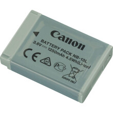 Canon originele batterij nb-13l voor sx620, sx720, sx730, sx740, g1x markIII, g5x, g5x markII, g7x I, II en III, g9x I en II