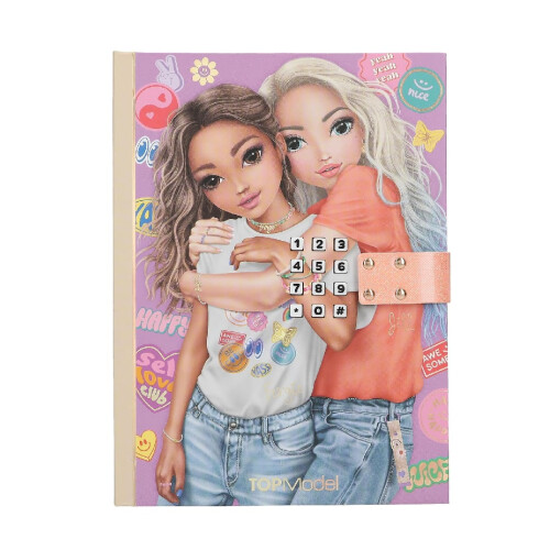 Topmodel Girl Power Secret Diary With Secret Code And Sound