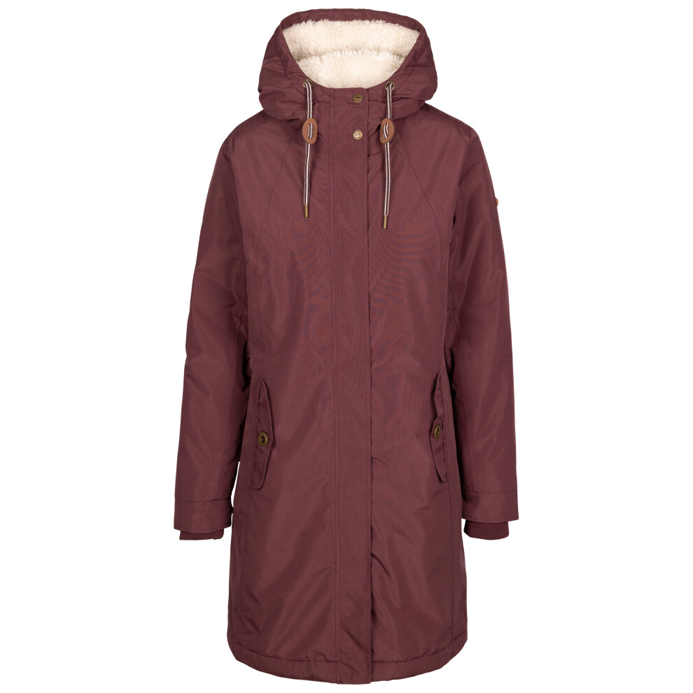 (18, Mulberry) Trespass Womens Waterproof Jacket Reminder