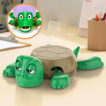 (Green) Coasters Action Turtle Figure 3d Printed Turtle Model Fun Animal For Toy Kids