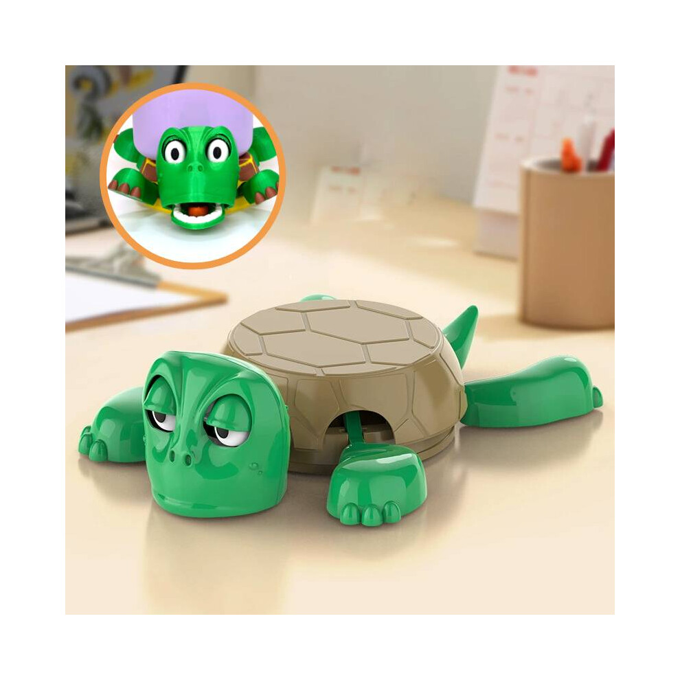 (Green) Coasters Action Turtle Figure 3d Printed Turtle Model Fun Animal For Toy Kids