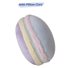 (Blue, 32*32cm/12.6*12.6in) Plush Macaron Throw Pillow Sofa Soft Cushion Office Nap Toy Decoration Home Gift