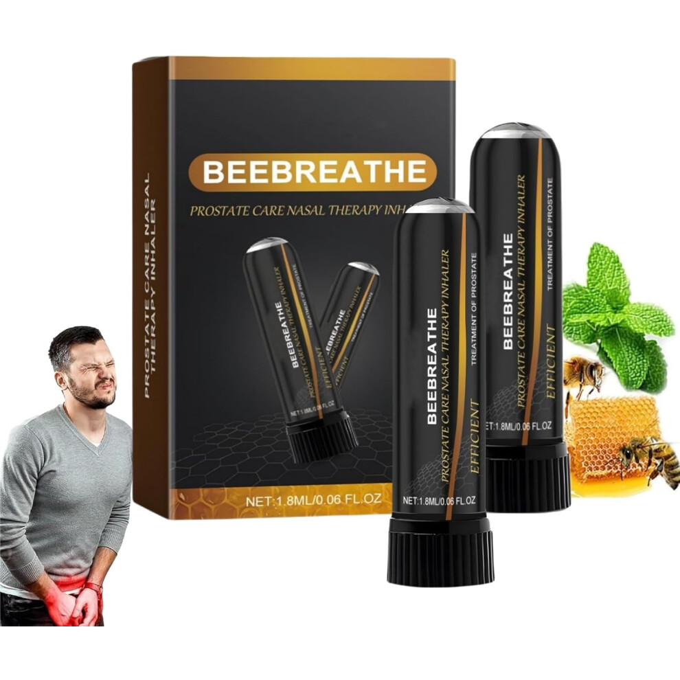 Gogerstar Nasal Inhaler, Prostavibe Inhaler, Portable Aromatherapy Inhaler For Men, Nasal Inhaler For Prostate, Restores Vitality, 2Pcs