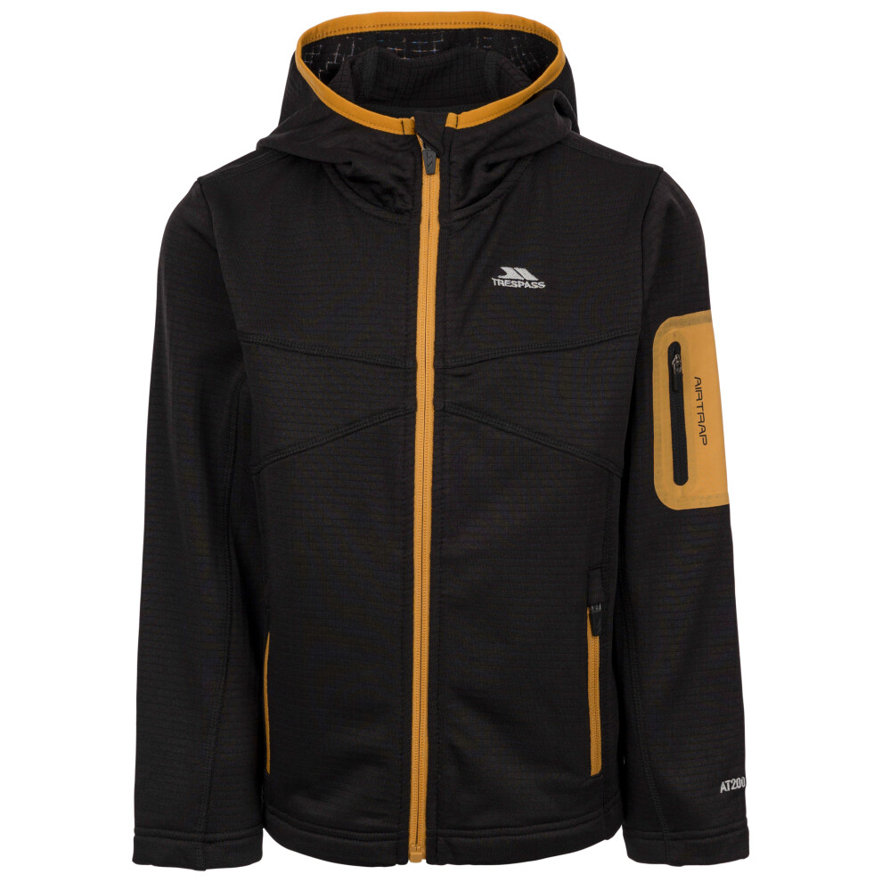 (3-4 Years, Black) Trespass Unisex Kids Fleece Jacket Timorous