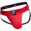 Meyer Marketing Jockstrap 2in Reversible Red-Black 2