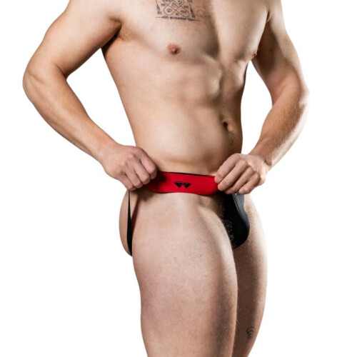 Meyer Marketing Jockstrap 2in Reversible Red-Black 2