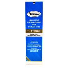 200 cuchillas de afeitar Personna Platinum de doble filo