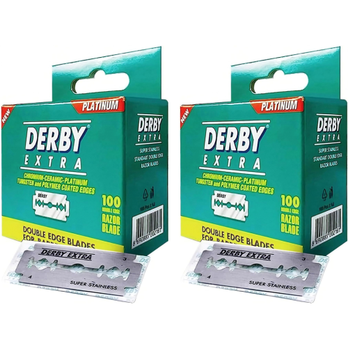 Derby 200 λεπίδες ξυραφιού Derby Extra Double Edge
