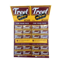200 Treet Carbon Double-Edge Razor Blades – Long-Lasting, Ultra-Sharp for Classic Safety Razors