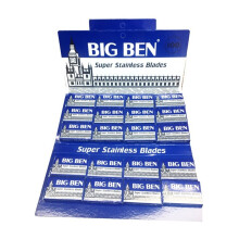100 Big Ben Double Edge Razor Blades - Sharp, Durable Blades for Precision Shaving