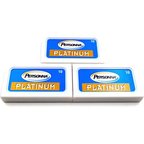 PERSONNA 30 λεπίδες ξυραφιού Personna Platinum διπλής ακμής