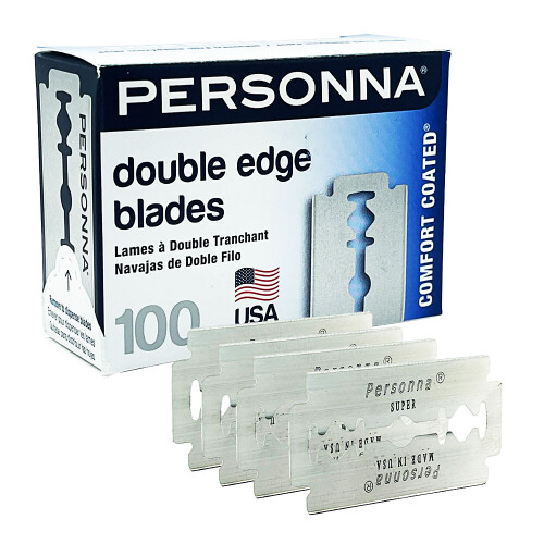 PERSONNA 100 Personna Lab Blue Double Edge -parranajokoneen terää
