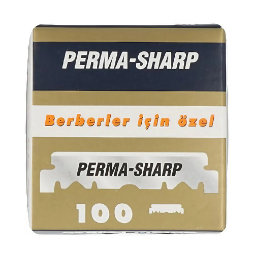 Gillette 100 Permasharp Single Edge Razor Blades