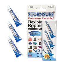 Stormsure Flexible Repairs Adhesive 3 x 5g
