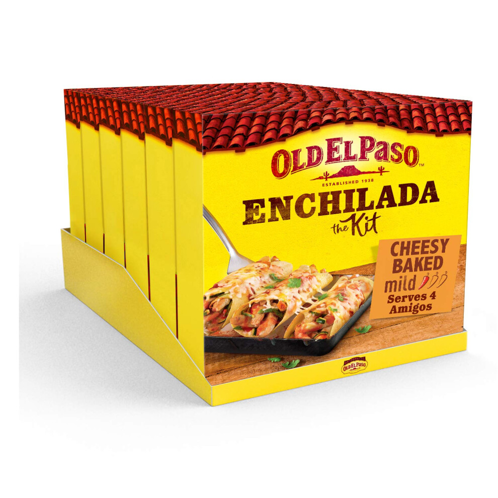 Old El Paso Cheesy Baked Enchilada Kit 663G (Pack Of 6)